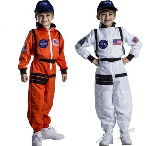 Attractive Kid's NASA Explorer Astronaut Space Suit Costume