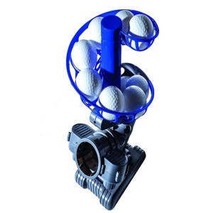 Franklin Sports MLB Electronic Baseball Pitching Machine – Height Adjustable – Ball Pitches Every 7 Seconds – Includes 6 Plastic Baseballs